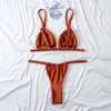 Couleurs Lagon - Sexy Bikini 2 pièces Push-Up Triangle String Brésilien RIO