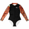 a plat av - Combi surf manches longues MITI caraco Gorgone Couleurs Lagon