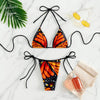 Couleurs Lagon - Sexy Bikini 2 pièces Triangle Tangua Brésilien BUTTERFLY