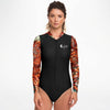 av - Combi surf manches longues MITI caraco Gorgone Couleurs Lagon