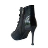 interieur avec zip - Bottines de danse Serpentina – Élégance et agilité sur la piste - Couleurs Lagon