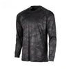 Chemise de Pêche Respirante UV50+ Lycra Manches Longues Camouflage Générique