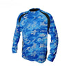 Chemise de Pêche Respirante UV50+ Lycra Manches Longues Camouflage Générique