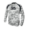 camo gris R - Couleurs Lagon - Chemise de Pêche Respirante Lycra Manches Longues UV50+ CAMOUFLAGE OCEAN PELAGIC