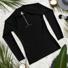 dos a plat - Lycra Compression Homme UV50+ All Black - Couleurs Lagon