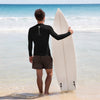 dos surf plage - Lycra Compression Homme UV50+ All Black - Couleurs Lagon