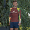 Couleurs Lagon - Lycra Rashguard Homme UV50+ TERRE FLORALE HIBISCUS II