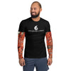 avant - Lycra Compression Homme UV50+ NOIR Manchette Gorgone Rouge - Couleurs Lagon