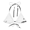 a plat interieur - Haut de bikini éco-responsable rembourré UPF50+ Noir Nautile - Couleurs Lagon