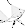 gros plan interieur coutures - Haut de bikini éco-responsable rembourré UPF50+ Noir Nautile - Couleurs Lagon