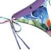 gros plan avant doublure lavende - Bas de Bikini String Doublé Lavande Recyclé UPF50+ Meduse - Couleurs Lagon