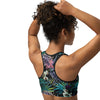 Couleurs Lagon - Brassière de Sport Couleurs Lagon NOIR FLORAL COLEOPTERES