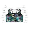 Couleurs Lagon - Brassière de Sport Couleurs Lagon NOIR FLORAL COLEOPTERES