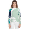 avant fille - Lycra Manche Longue UPF50 Ado 8-20 Vert Lagon - Couleurs Lagon