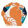 avant à plat - Lycra Manche Longue UPF50 Ado 8-20 Orange - Couleurs Lagon