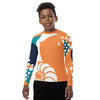 avant jogging noir - Lycra Manche Longue UPF50 Ado 8-20 Orange - Couleurs Lagon