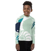 avant garçon - Lycra Manche Longue UPF50 Ado 8-20 Vert Lagon - Couleurs Lagon