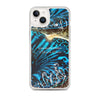 iphone 14 plus - Coque Crystal iPhone Bénitier Bleu - Couleurs Lagon