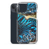 iphone 15 plus - Coque Crystal iPhone Bénitier Bleu - Couleurs Lagon