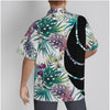 Chemise Hawaïenne Hommes Grandes Tailles Floral Palmier Coton - Couleurs Lagon