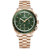 Montre Luxe Chronographe Analogique à Quartz SPEEDMASTER MoonWatch - Couleurs Lagon