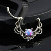 Bague de Nez en Zircon Incrustée Opal et Tige Escamotable - Couleurs Lagon