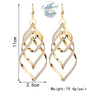 Boucles d'oreilles Punk en spirale pour femmes - Couleurs Lagon