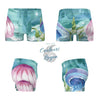 Boxers Caleçon Homme PM1 Océan Méduses - Couleurs Lagon