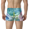 Boxers Caleçon Homme PM1 Océan Méduses - Couleurs Lagon