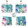 Boxers Caleçon Homme PM1 Océan Méduses - Couleurs Lagon