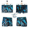 Boxers Homme Bleu Bénitier Corail - Couleurs Lagon