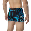 Boxers Homme Bleu Bénitier Corail - Couleurs Lagon