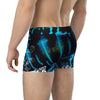 Boxers Homme Bleu Bénitier Corail - Couleurs Lagon