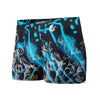 Boxers Homme Bleu Bénitier Corail - Couleurs Lagon