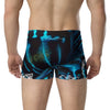 Boxers Homme Bleu Bénitier Corail - Couleurs Lagon