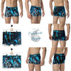 Boxers Homme Bleu Bénitier Corail - Couleurs Lagon
