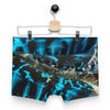 Boxers Homme Bleu Bénitier Poisson - Couleurs Lagon