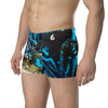 Boxers Homme Bleu Bénitier Poisson - Couleurs Lagon