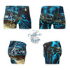 Boxers Homme Bleu Bénitier Poisson - Couleurs Lagon