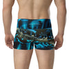 Boxers Homme Bleu Bénitier Poisson - Couleurs Lagon