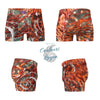 Boxers Homme Gorgones Rouge Nautile - Couleurs Lagon