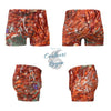 Boxers Homme Gorgones Rouge Poisson Dragon - Couleurs Lagon