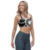 Brassière de Sport Couleurs Lagon NAUTILE BLACK 2 - Couleurs Lagon