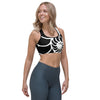 Brassière de Sport Couleurs Lagon NAUTILE BLACK 2 - Couleurs Lagon