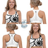 Brassière de Sport Couleurs Lagon NAUTILE WHITE 2 - Couleurs Lagon
