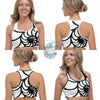 Brassière de Sport Couleurs Lagon NAUTILE WHITE - Couleurs Lagon