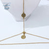 Chaine de Cuisse Argent Or Ancien Boho - Couleurs Lagon