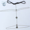 Chaine de Cuisse Argent Or Ancien Boho - Couleurs Lagon