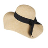 Chapeau de Plage Paille Ajustable - Couleurs Lagon
