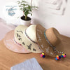 Chapeau Paille Plage Dame I want to see the sea - Couleurs Lagon